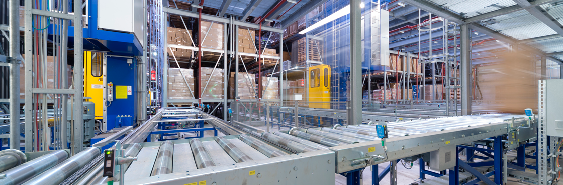 Das Logistikzentrum 